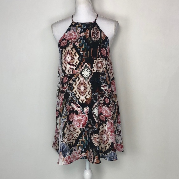 Show Me Your MuMu Gomez Paisley Halter Dress - Picture 2 of 6